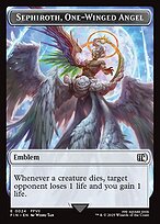Magic the Gathering Card - Sephiroth, One-Winged Angel Emblem - MTG Circle