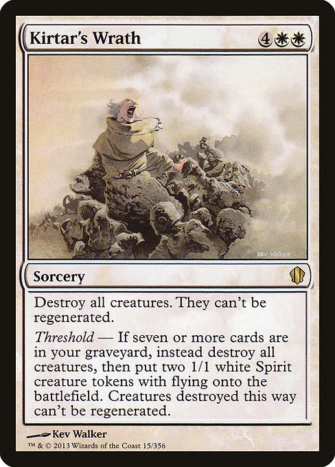 Magic the Gathering Card - Kirtar's Wrath - MTG Circle