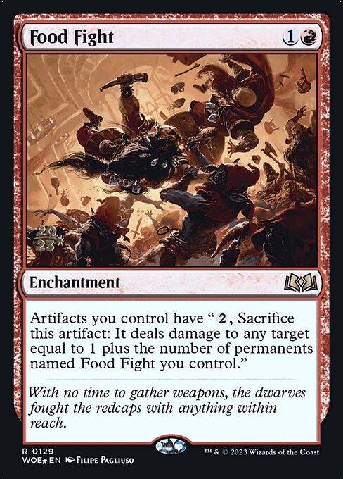 Magic the Gathering Card - Food Fight - MTG Circle