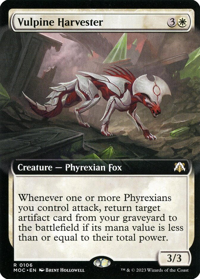 Magic the Gathering Card - Vulpine Harvester - MTG Circle