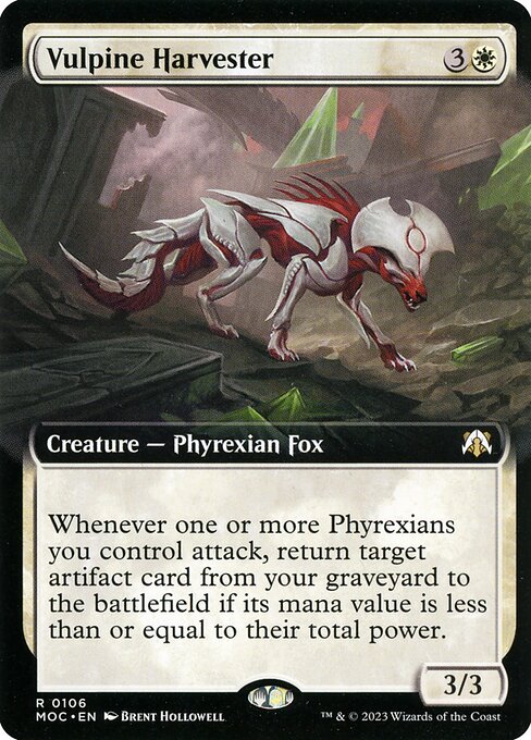 Magic the Gathering Card - Vulpine Harvester - MTG Circle