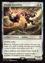 Magic the Gathering Card - Bronze Guardian - MTG Circle