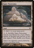 Magic the Gathering Card - Esper Panorama - MTG Circle
