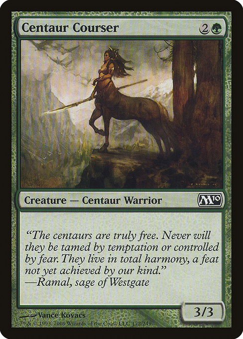 Magic the Gathering Card - Centaur Courser - MTG Circle