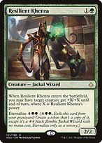 Magic the Gathering Card - Resilient Khenra - MTG Circle