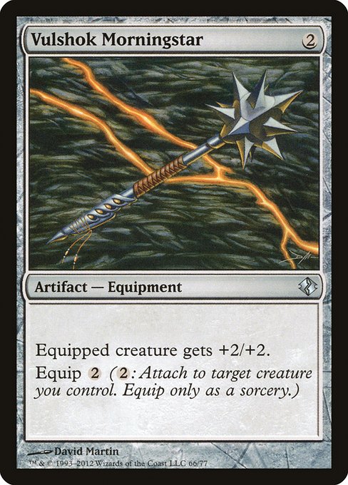 Magic the Gathering Card - Vulshok Morningstar - MTG Circle