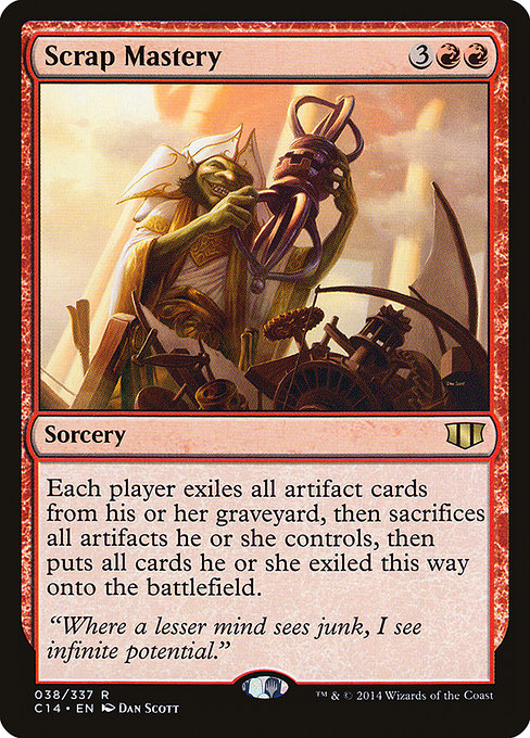 Magic the Gathering Card - Scrap Mastery - MTG Circle