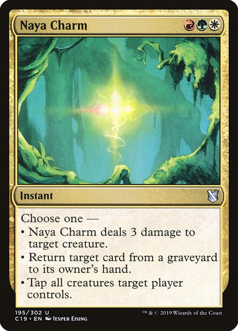 Magic the Gathering Card - Naya Charm - MTG Circle