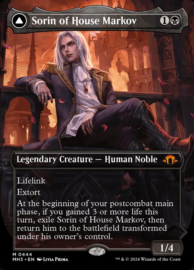 Magic the Gathering Card - Sorin of House Markov - MTG Circle