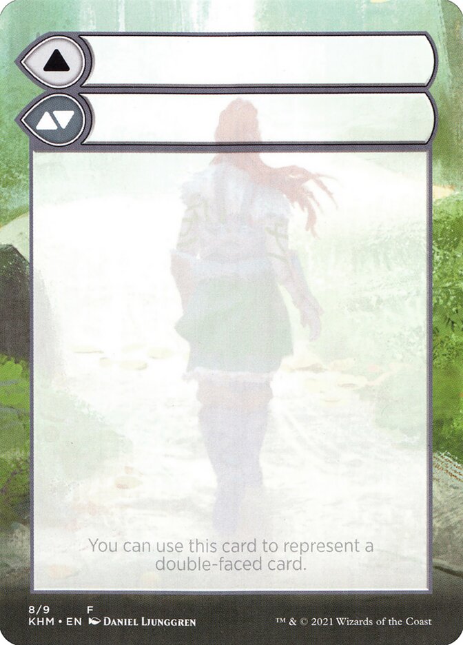 Magic the Gathering Card - Double-Faced Substitute Card - MTG Circle