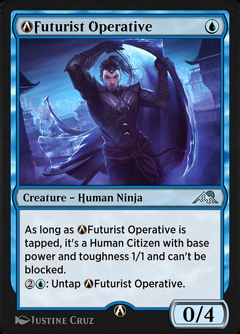 Magic the Gathering Card - A-Futurist Operative - MTG Circle