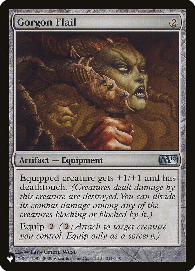 Magic the Gathering Card - Gorgon Flail - MTG Circle