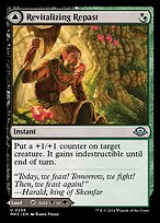 Magic the Gathering Card - Revitalizing Repast // Old-Growth Grove - MTG Circle