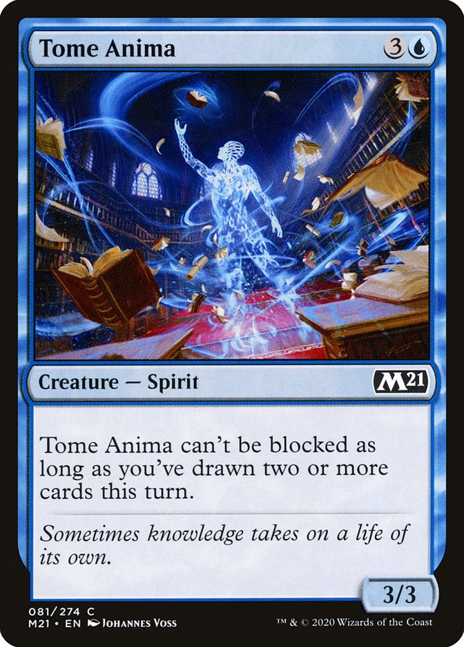 Magic the Gathering Card - Tome Anima - MTG Circle