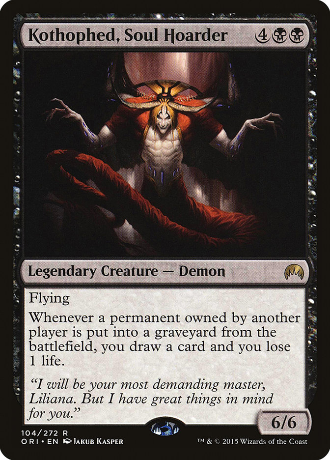 Magic the Gathering Card - Kothophed, Soul Hoarder - MTG Circle
