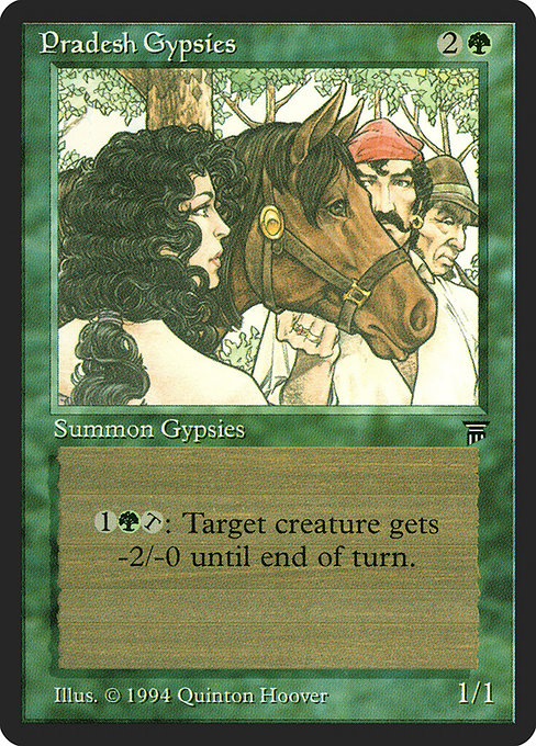 Magic the Gathering Card - Pradesh Gypsies - MTG Circle