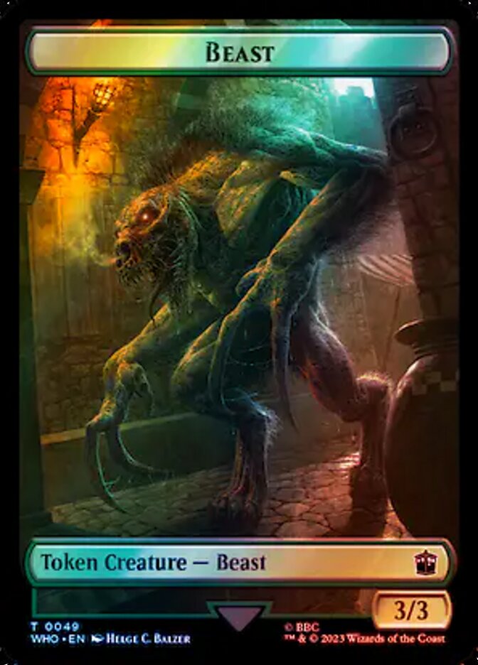 Magic the Gathering Card - Beast - MTG Circle