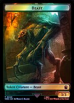 Magic the Gathering Card - Beast - MTG Circle