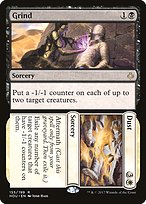 Magic the Gathering Card - Grind // Dust - MTG Circle