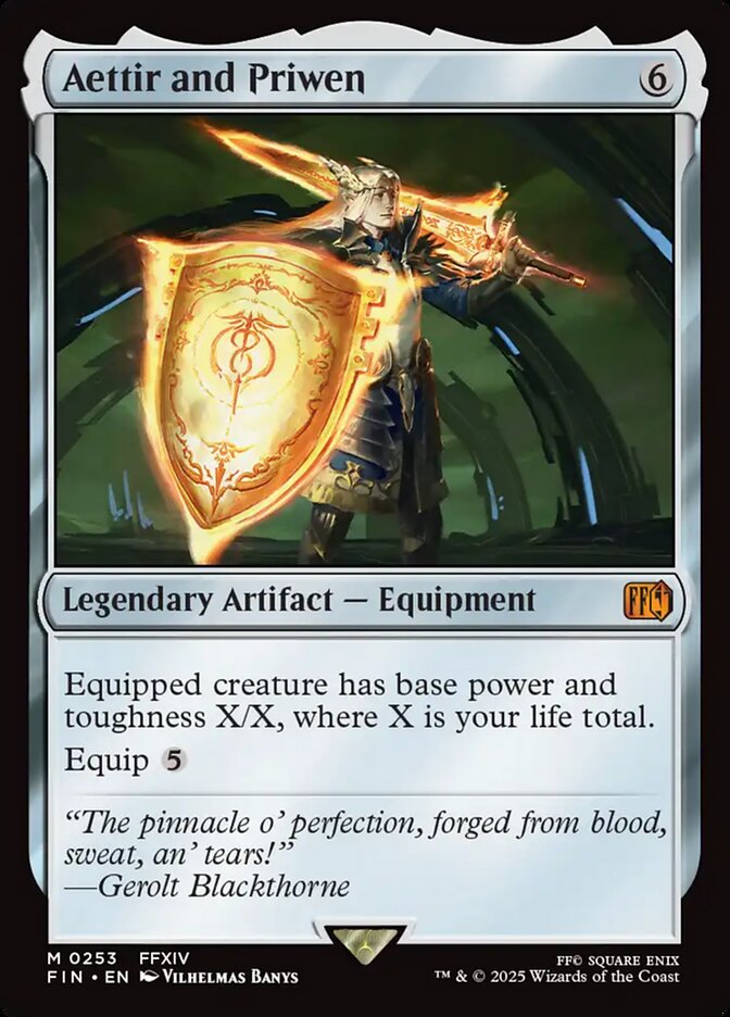 Magic the Gathering Card - Aettir and Priwen - MTG Circle