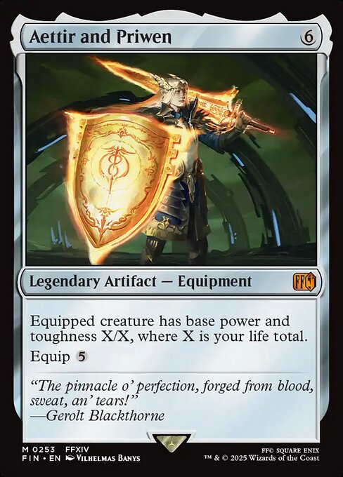 Magic the Gathering Card - Aettir and Priwen - MTG Circle