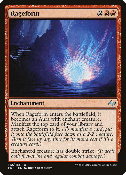 Magic the Gathering Card - Rageform - MTG Circle