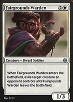 Magic the Gathering Card - Fairgrounds Warden - MTG Circle