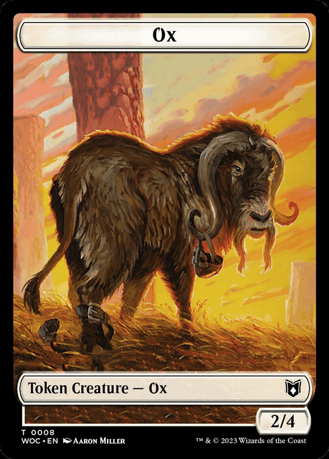 Magic the Gathering Card - Ox - MTG Circle