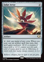 Magic the Gathering Card - Solar Array - MTG Circle