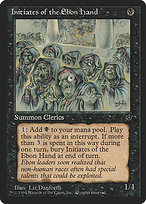 Magic the Gathering Card - Initiates of the Ebon Hand - MTG Circle
