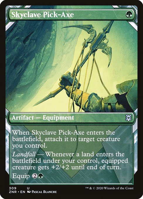 Magic the Gathering Card - Skyclave Pick-Axe - MTG Circle