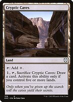 Magic the Gathering Card - Cryptic Caves - MTG Circle