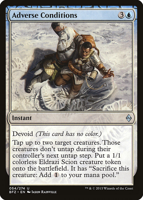 Magic the Gathering Card - Adverse Conditions - MTG Circle