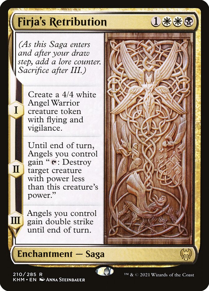 Magic the Gathering Card - Firja's Retribution - MTG Circle