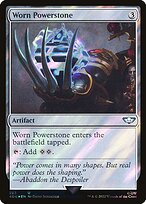 Magic the Gathering Card - Worn Powerstone - MTG Circle