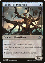 Magic the Gathering Card - Prophet of Distortion - MTG Circle