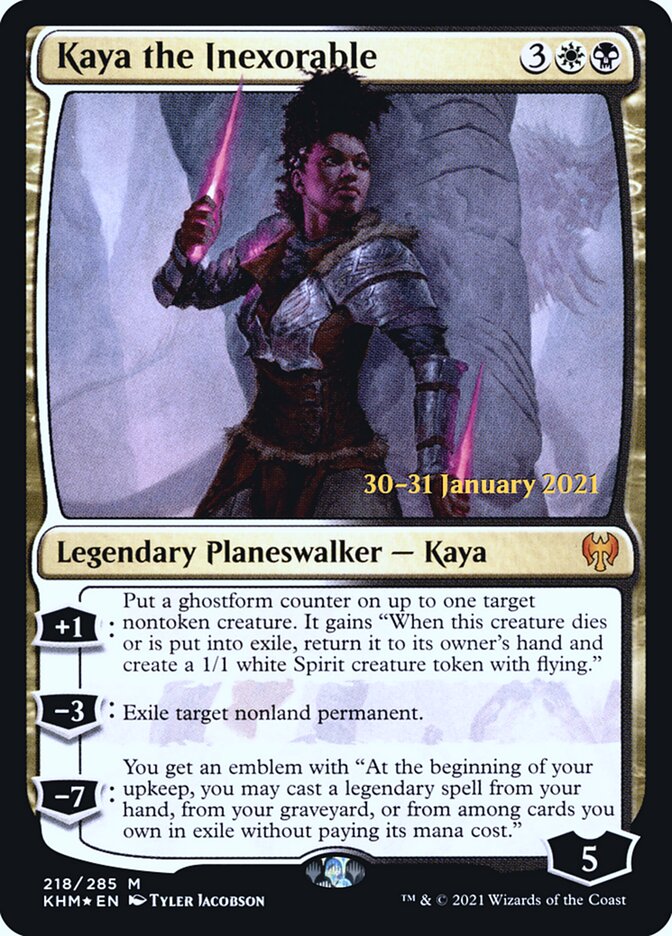Magic the Gathering Card - Kaya the Inexorable - MTG Circle