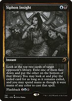 Magic the Gathering Card - Siphon Insight - MTG Circle