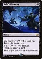 Magic the Gathering Card - Baleful Mastery - MTG Circle