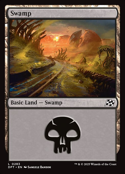 Magic the Gathering Card - Swamp - MTG Circle