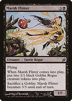 Magic the Gathering Card - Marsh Flitter - MTG Circle