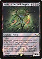Magic the Gathering Card - Shard of the Void Dragon - MTG Circle