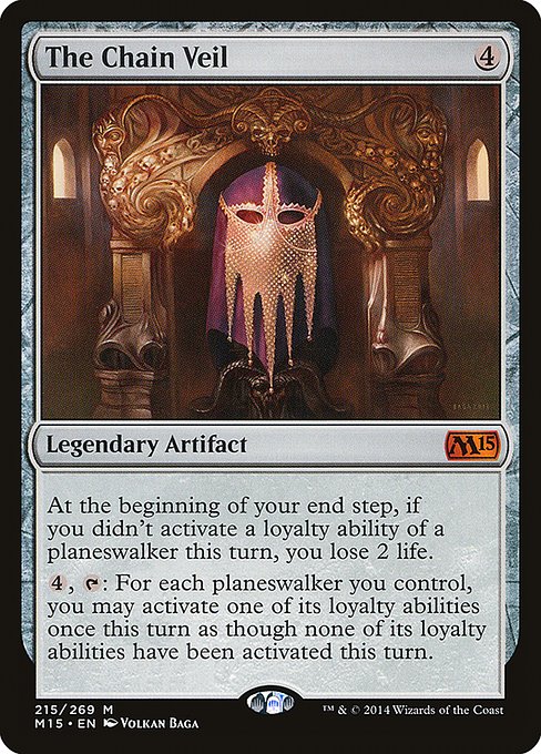 Magic the Gathering Card - The Chain Veil - MTG Circle