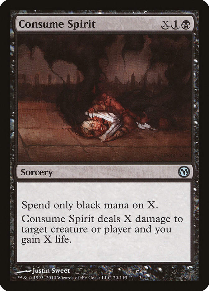 Magic the Gathering Card - Consume Spirit - MTG Circle