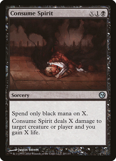 Magic the Gathering Card - Consume Spirit - MTG Circle