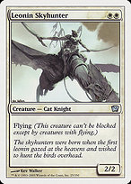 Magic the Gathering Card - Leonin Skyhunter - MTG Circle