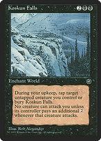 Magic the Gathering Card - Koskun Falls - MTG Circle