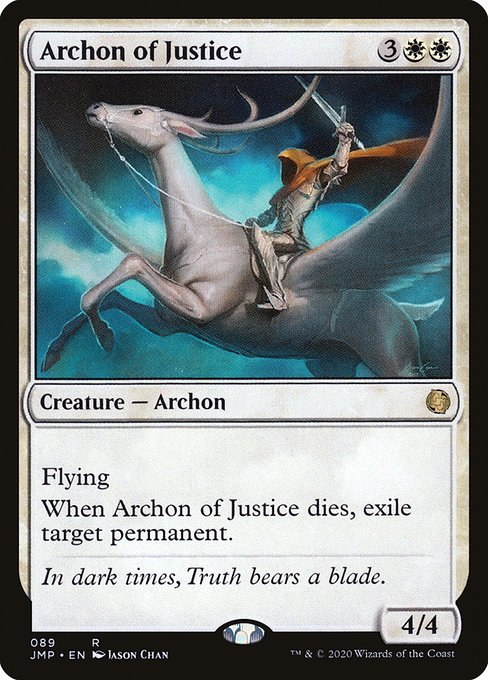 Magic the Gathering Card - Archon of Justice - MTG Circle