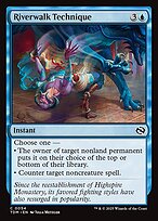Magic the Gathering Card - Riverwalk Technique - MTG Circle