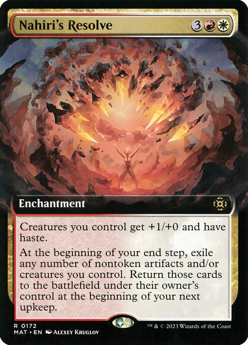 Magic the Gathering Card - Nahiri's Resolve - MTG Circle